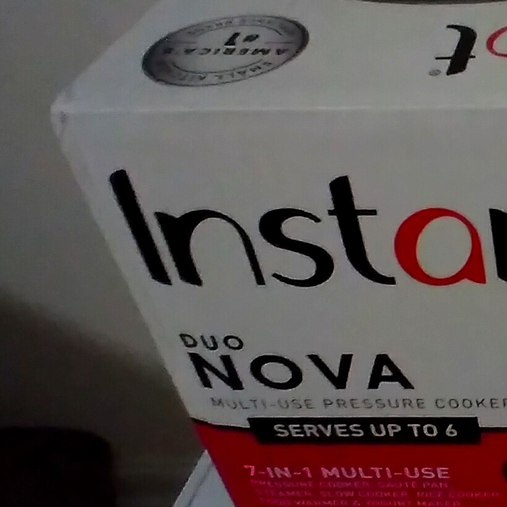 Instant pot 7 in 1 6qt